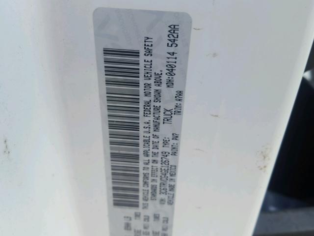 3C6TRVCG4GE126749 - 2016 RAM PROMASTER 白色 照片 10