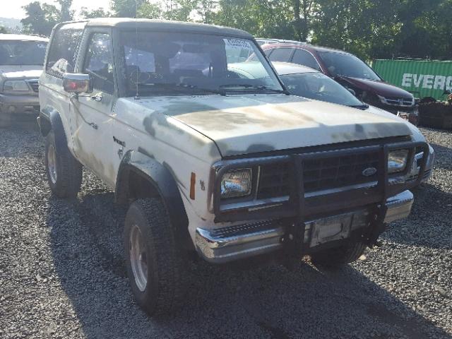 1FMBU14S3FUB65598 - 1985 FORD BRONCO II WHITE photo 1