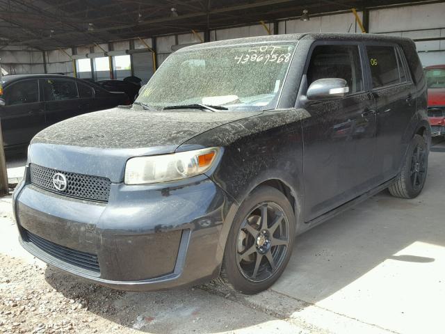 JTLKE50EX81041684 - 2008 TOYOTA SCION XB Қара фото 2