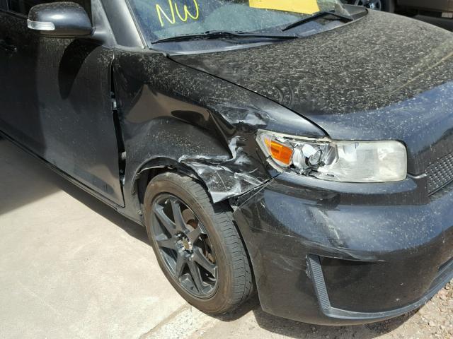 JTLKE50EX81041684 - 2008 TOYOTA SCION XB Қара фото 9