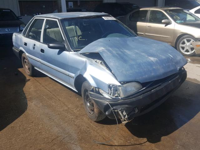 1Y1SK5469MZ066252 - 1991 GEO PRIZM BASE ლურჯი ფოტო 1