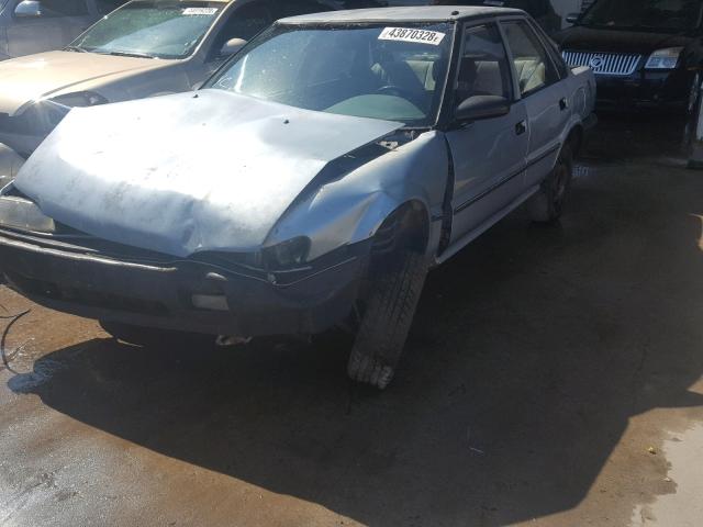 1Y1SK5469MZ066252 - 1991 GEO PRIZM BASE ლურჯი ფოტო 2