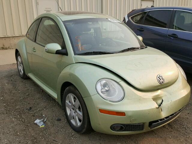 3VWRW21C97M520437 - 2007 VOLKSWAGEN NEW BEETLE GREEN photo 1