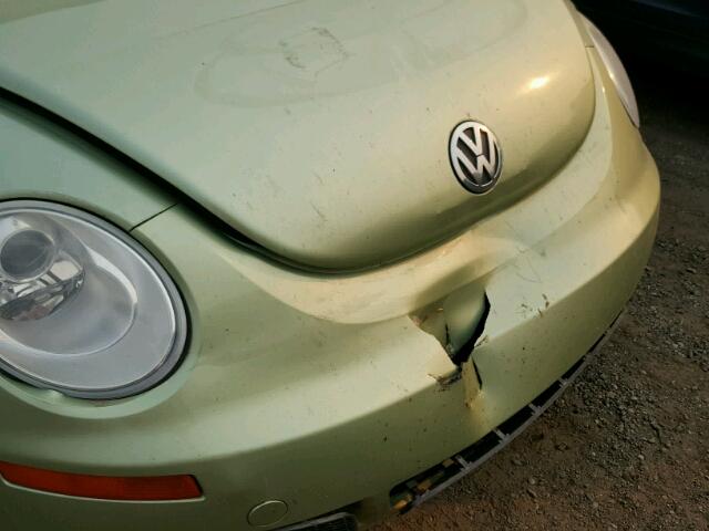 3VWRW21C97M520437 - 2007 VOLKSWAGEN NEW BEETLE Yaşıl foto 9