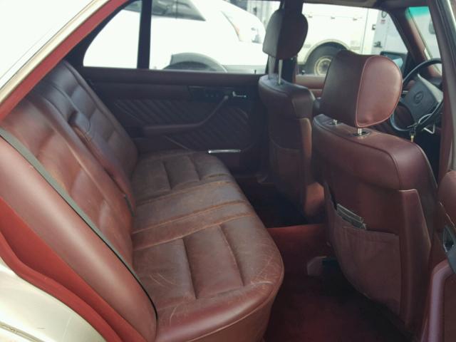 WDBCA39E5LA512327 - 1990 MERCEDES-BENZ 560 SEL BEIGE photo 6