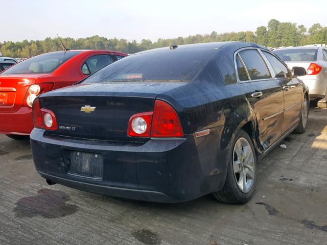 1G1ZC5EB2AF136675 - 2010 CHEVROLET MALIBU 1LT შავი ფოტო 4