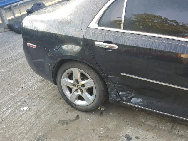 1G1ZC5EB2AF136675 - 2010 CHEVROLET MALIBU 1LT შავი ფოტო 9
