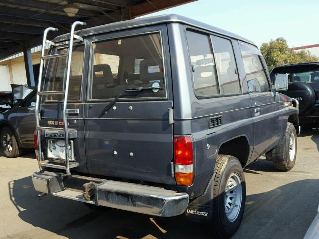 LJ710005302 - 1989 TOYOTA LANDCRUISR GRAY photo 4