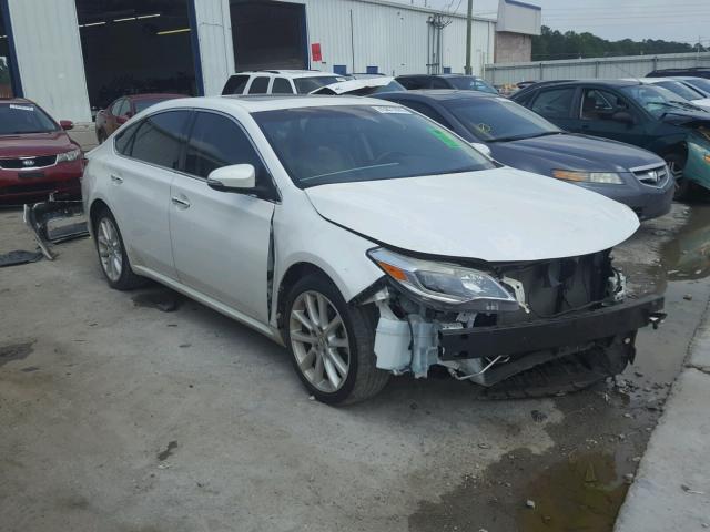 4T1BK1EBXDU008507 - 2013 TOYOTA AVALON BAS WHITE photo 1
