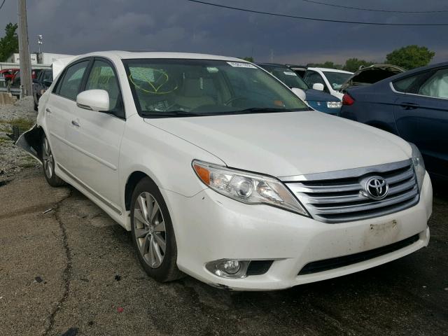 4T1BK3DB3BU378725 - 2011 TOYOTA AVALON BAS WHITE photo 1