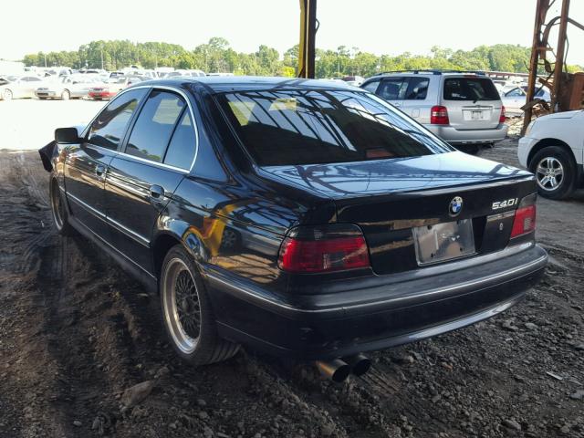 WBADN633XXGM61104 - 1999 BMW 540 I AUTO BLACK photo 3