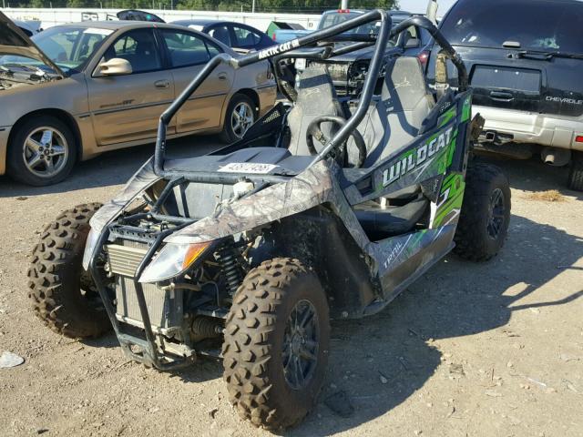 4UF17MPV7HT303854 - 2017 ARCTIC CAT WILDCAT GREEN photo 2