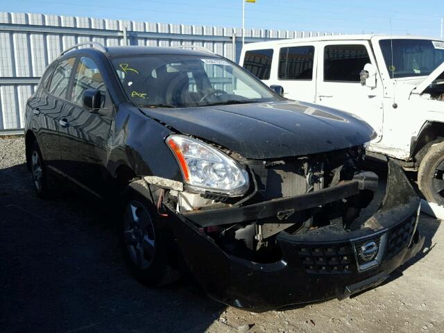 JN8AS5MVXAW126581 - 2010 NISSAN ROGUE S BLACK photo 1