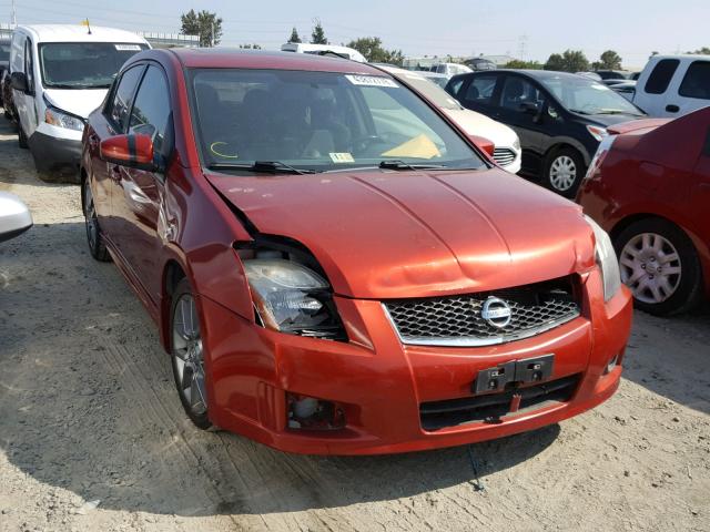 3N1CB6APXAL664089 - 2010 NISSAN SENTRA SE- RED photo 1