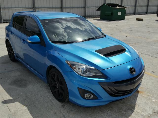 JM1BL1K37B1364247 - 2011 MAZDA SPEED 3 BLUE photo 1