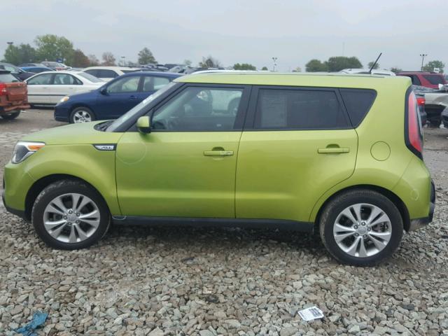 KNDJP3A56G7818958 - 2016 KIA SOUL + GREEN photo 9