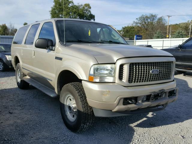 1FMNU43S94ED91829 - 2004 FORD EXCURSION GOLD photo 1