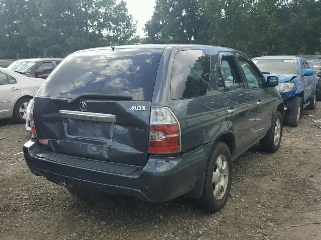 2HNYD18255H515933 - 2005 ACURA MDX GRAY photo 4