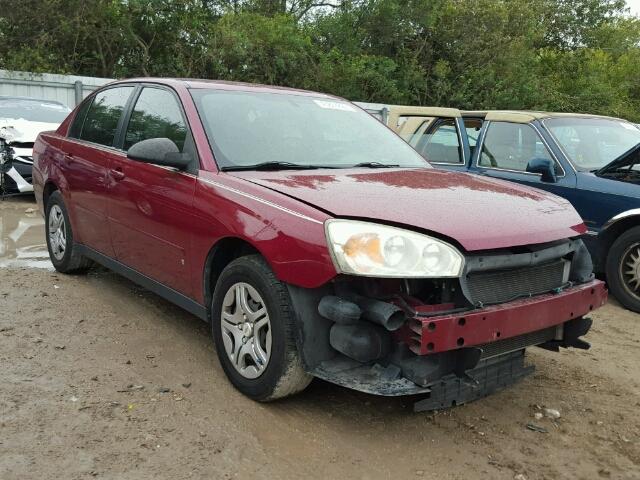 1G1ZS58F97F197032 - 2007 CHEVROLET MALIBU LS წითელი ფოტო 1