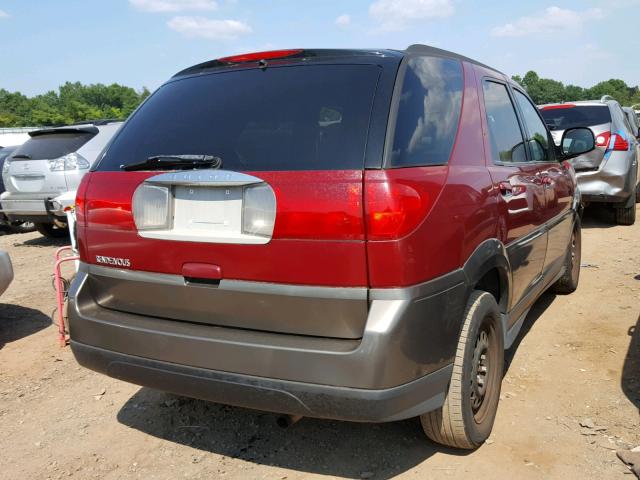 3G5DB03E45S553535 - 2005 BUICK RENDEZVOUS MAROON photo 4