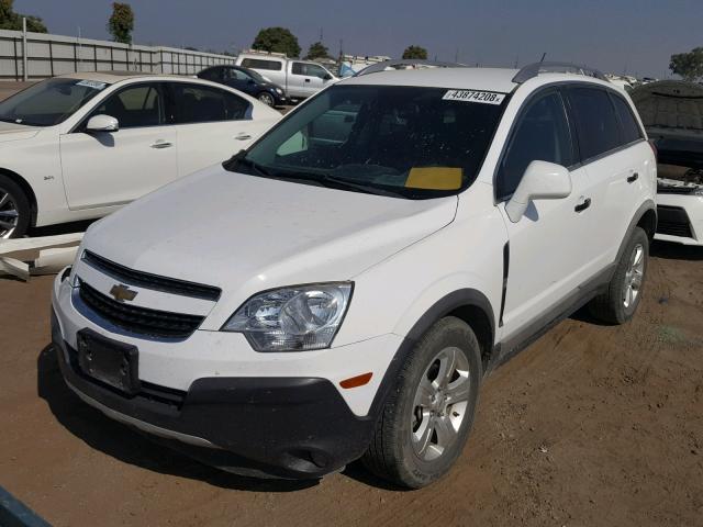 3GNAL2EK1ES634488 - 2014 CHEVROLET CAPTIVA LS 白色 照片 2