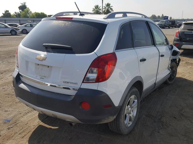 3GNAL2EK1ES634488 - 2014 CHEVROLET CAPTIVA LS 白色 照片 4