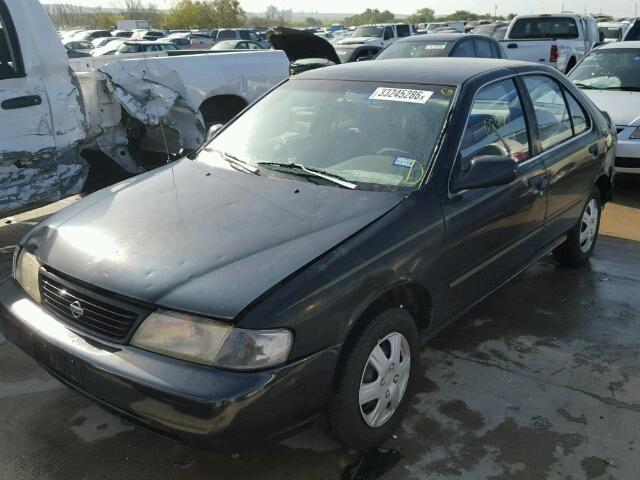 1N4AB41D5TC787186 - 1996 NISSAN SENTRA E BLACK photo 2