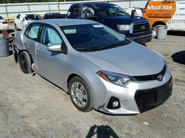 2T1BURHEXGC543051 - 2016 TOYOTA COROLLA L SILVER photo 1