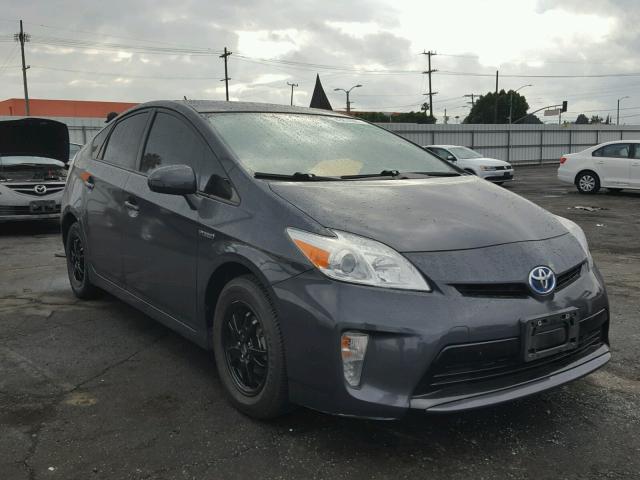 JTDKN3DU5E1772987 - 2014 TOYOTA PRIUS 石墨色 照片 1