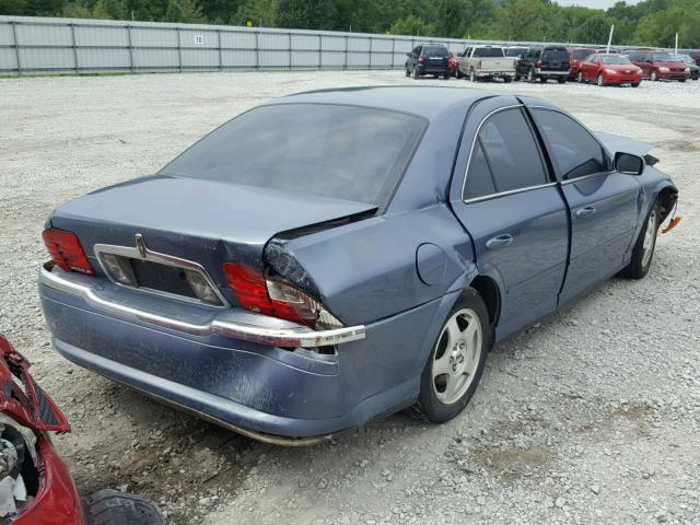 1LNHM87A9YY870245 - 2000 LINCOLN LS BLUE photo 4