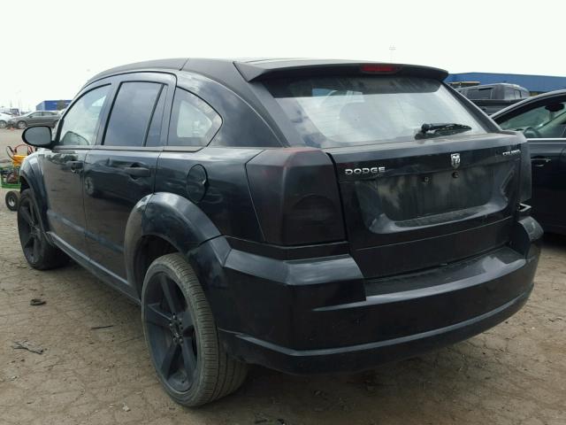 1B3HB28A29D151869 - 2009 DODGE CALIBER SE BLACK photo 3