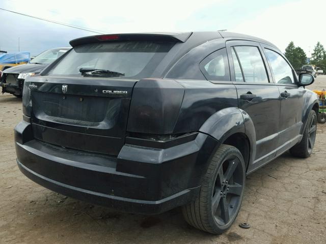 1B3HB28A29D151869 - 2009 DODGE CALIBER SE BLACK photo 4