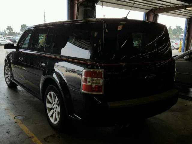 2FMDK51C79BA15927 - 2009 FORD FLEX SE BLACK photo 3