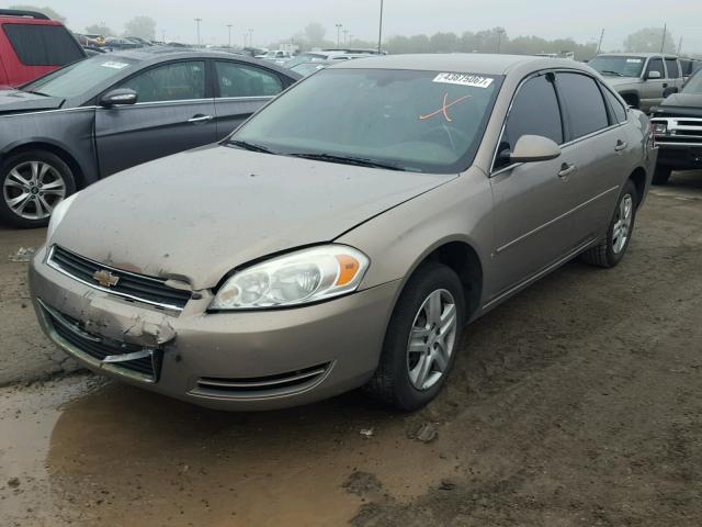 2G1WB58K279107115 - 2007 CHEVROLET IMPALA SILVER photo 2