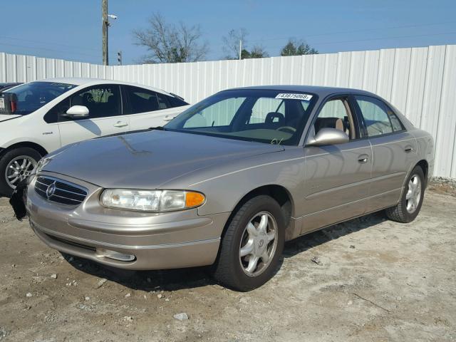 2G4WB52K9Y1209720 - 2000 BUICK REGAL LS GOLD photo 2