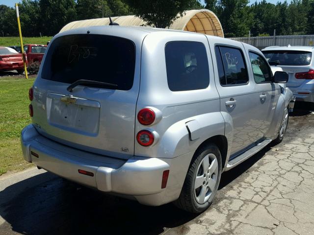 3GNDA13D78S607351 - 2008 CHEVROLET HHR LS Plata foto 4