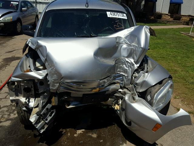 3GNDA13D78S607351 - 2008 CHEVROLET HHR LS Plata foto 7