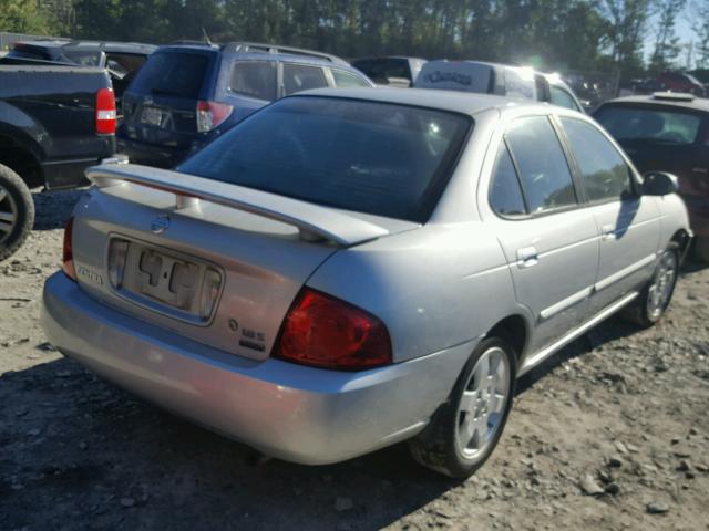 3N1CB51DX6L569328 - 2006 NISSAN SENTRA 1.8 SILVER photo 4