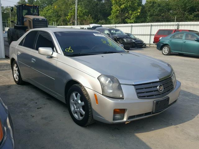 1G6DM577140158281 - 2004 CADILLAC CTS SILVER photo 1