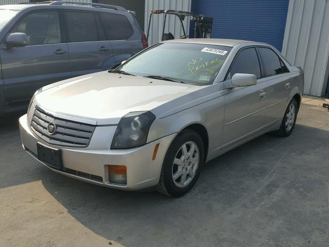 1G6DM577140158281 - 2004 CADILLAC CTS SILVER photo 2