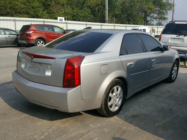 1G6DM577140158281 - 2004 CADILLAC CTS SILVER photo 4