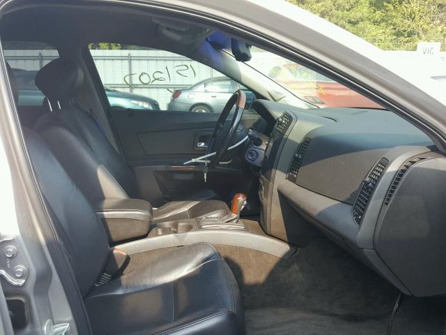 1G6DM577140158281 - 2004 CADILLAC CTS SILVER photo 5