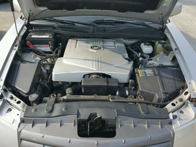 1G6DM577140158281 - 2004 CADILLAC CTS SILVER photo 7