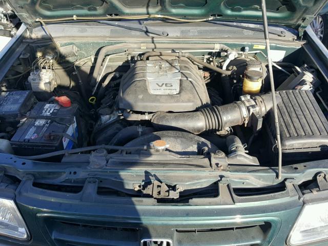 4S6DM58WXY4419802 - 2000 HONDA PASSPORT E GREEN photo 7