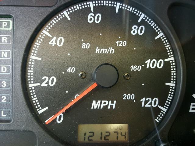 4S6DM58WXY4419802 - 2000 HONDA PASSPORT E GREEN photo 8