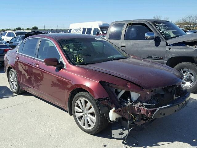 1HGCP2F79CA210332 - 2012 HONDA ACCORD EX MAROON photo 1