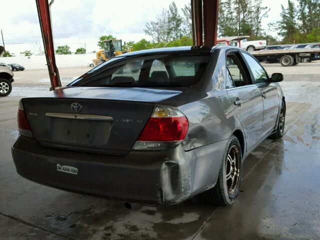 4T1BE32K66U691624 - 2006 TOYOTA CAMRY LE GRAY photo 4