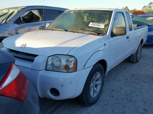 1N6DD26T74C475312 - 2004 NISSAN FRONTIER K WHITE photo 2