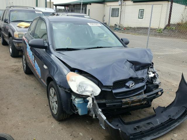 KMHCM36C18U086021 - 2008 HYUNDAI ACCENT GRAY photo 1