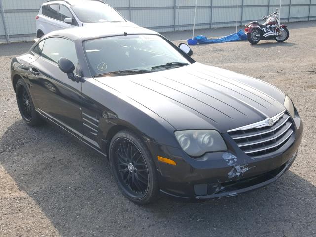 1C3AN59L85X036750 - 2005 CHRYSLER CROSSFIRE BLACK photo 1